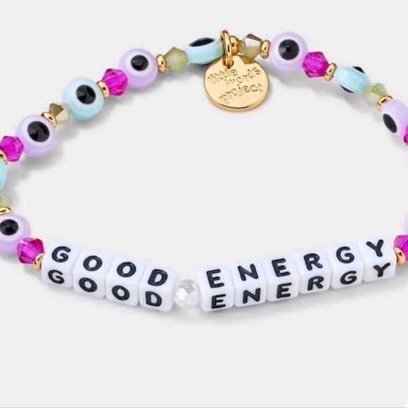 Little Words Project 'Good Energy' Beaded Bracelet - Picture 2 of 8